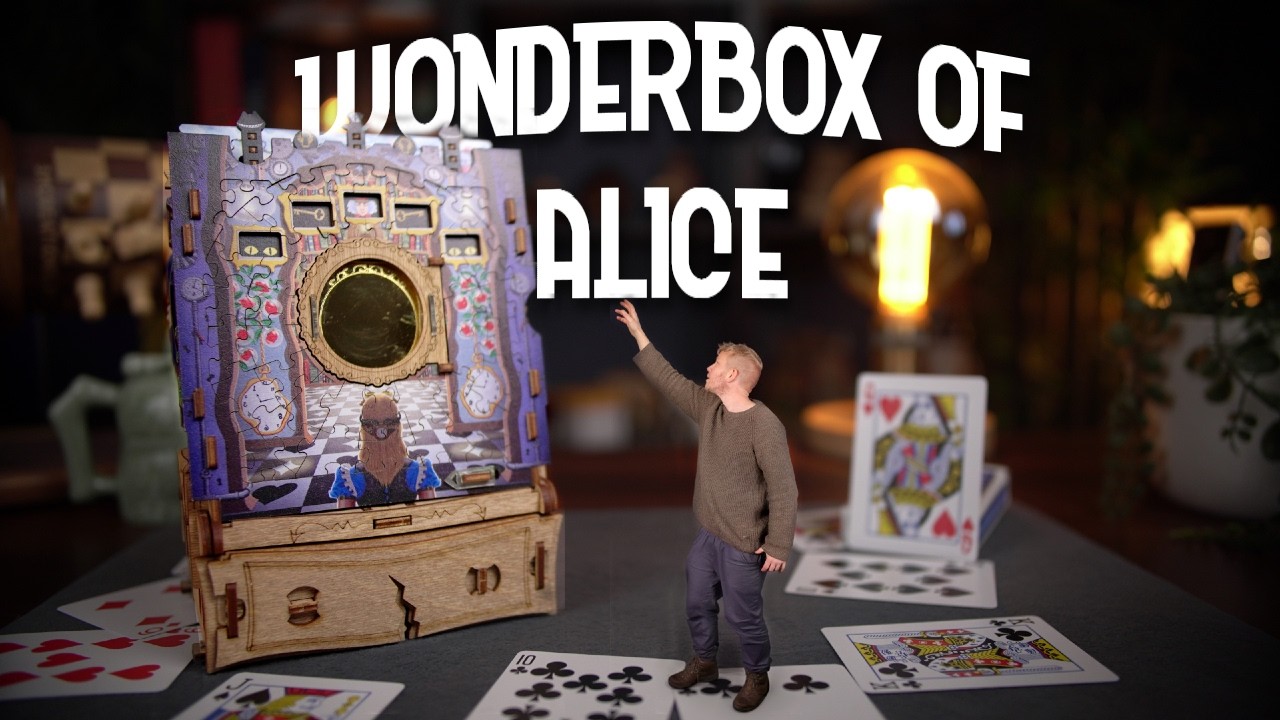 Down The Rabbit Hole - Wonderbox of Alice Puzzle Box - YouTube