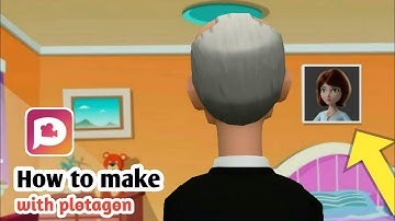 how to make cartoon in mobile।। make cartoon amazing sence with plotagon।। plotagon tutorial।।