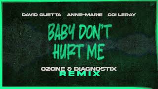Смотреть клип David Guetta, Anne-Marie, Coi Leray - Baby Dont Hurt Me (Ozone & Diagnostix Remix) [Visualizer]