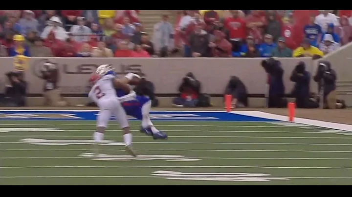 Julian Wilson's hard hit!
