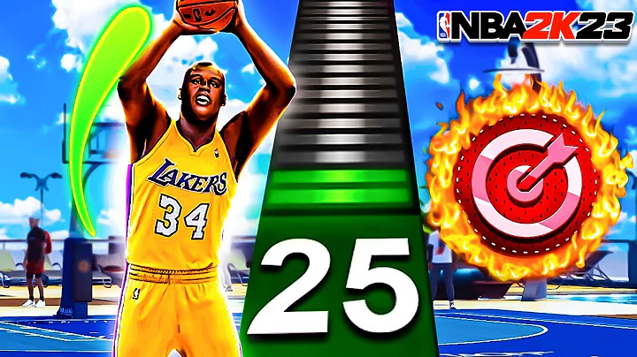 SHAQUILLE O'NEAL BUILD + 25 3PT RATING & SHARPSHOO...