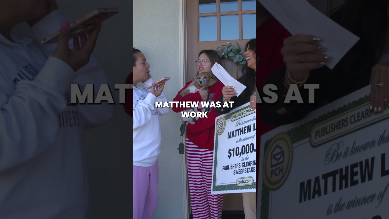 Journey To PCHWinner Matthew L Of CA 