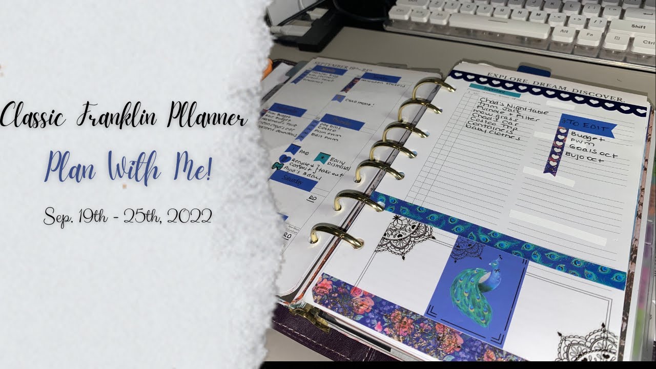 Plan With Me Franklin Covey Classic Vintage Aurora Sep 19th plan-with-me-franklin-covey-classic-vintage-aurora-sep-19th
