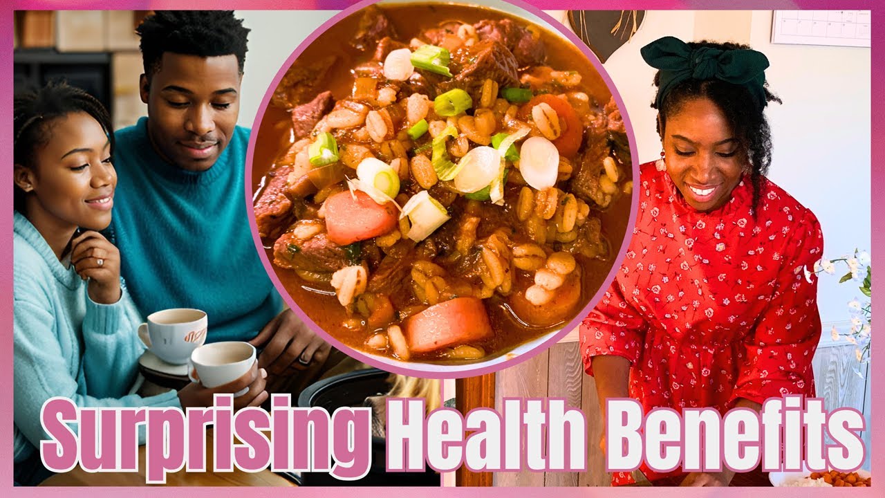 The PERFECT Comfort Food for Cold Winter Nights Beef and Barley Soup