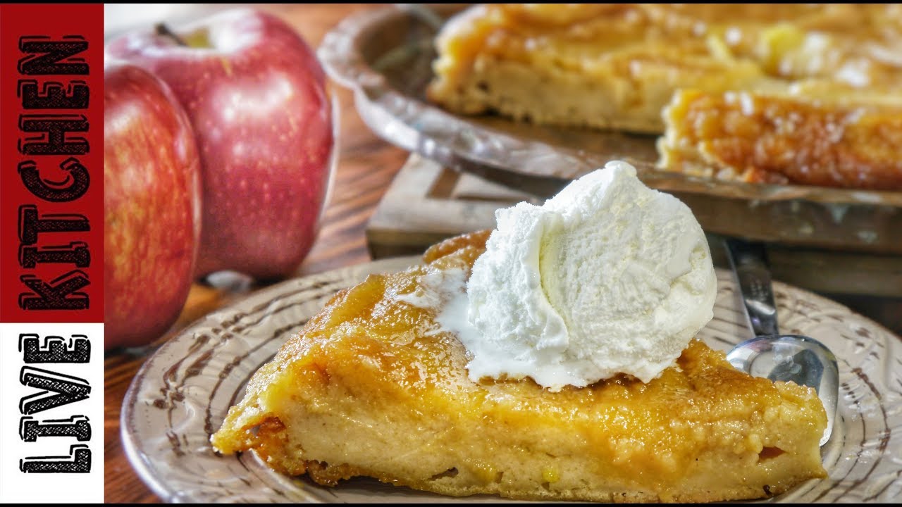 Η Αγαπημένη μου μηλόπιτα!! Γρήγορη και εύκολη  Apple Pie Bread Pudding - Live Kitchen
