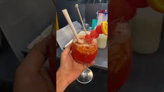 🔥Make Virgin Sangria like a pro🍹❤️| India Street Food Shorts | YourBrownFoodie #shorts #shortsfeed screenshot 4