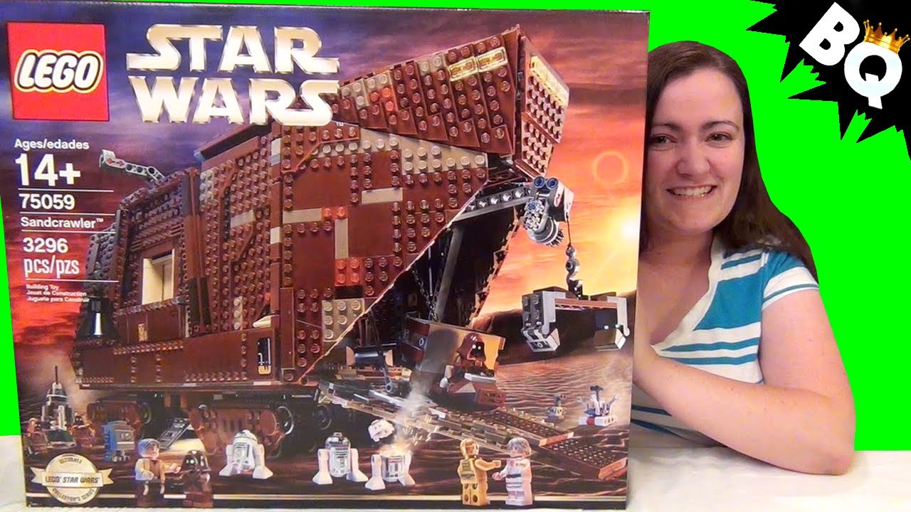 LEGO Wars UCS Sandcrawler 75059 Build & Review - BrickQueen - YouTube