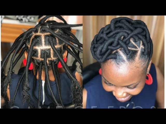Have always wanted to try this African threading style, hear it retain... |  TikTok