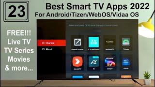 23 Must Have Best Smart TV Apps - 2022 | Top Smart TV Apps #BestSmartTVApps #TopSmartTVApps #TVApps