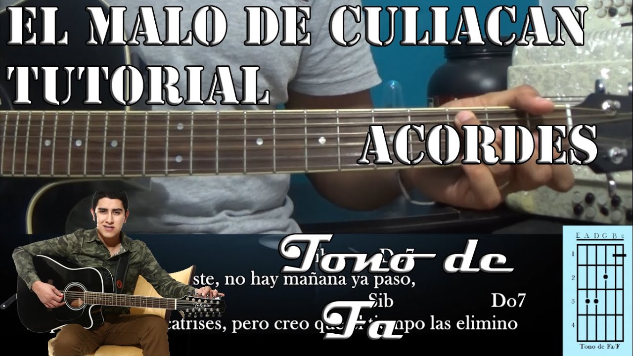 Tutorial | El malo de culiacan | Julian Mercado | Acordes