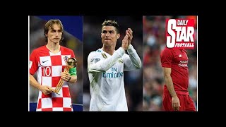 Ronaldo, Modric, Salah On Uefa Player Of The Year Shortlist