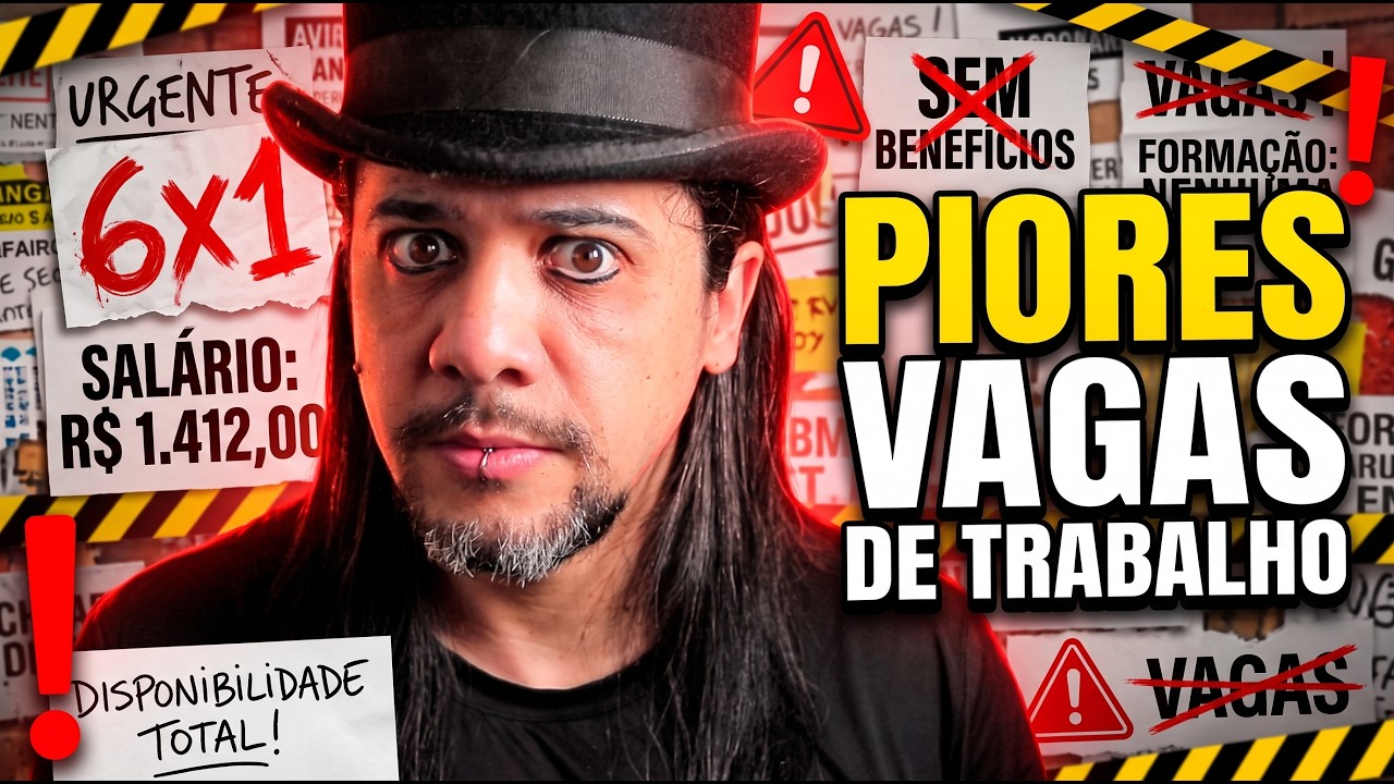 PIORES VAGAS PARA UM CLT | CLT NÃO TEM PAZ