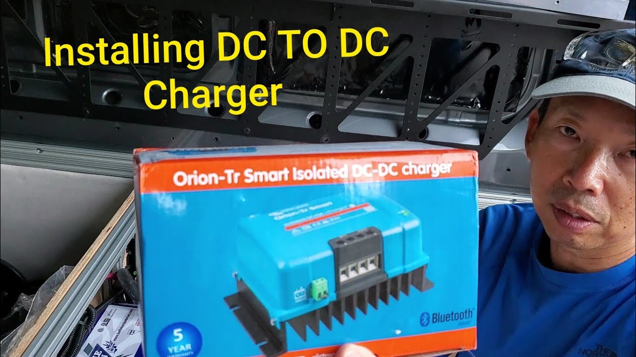 Van Build2019 Mercedes Sprinter installing Victron trOrion DCTODC