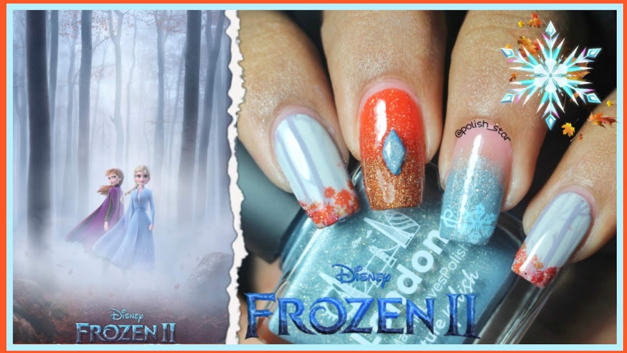Disney Frozen Nails - wide 4