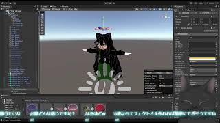 VRchatの3D作りを、お話しながら【Blender 4.3】　クロネコ先生と中の人( ΦωΦ )