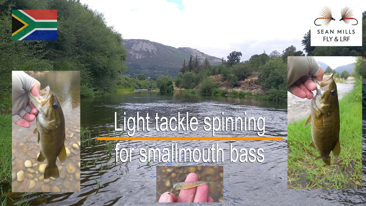 Light tackle spinning the Berg River for smallmouth bass