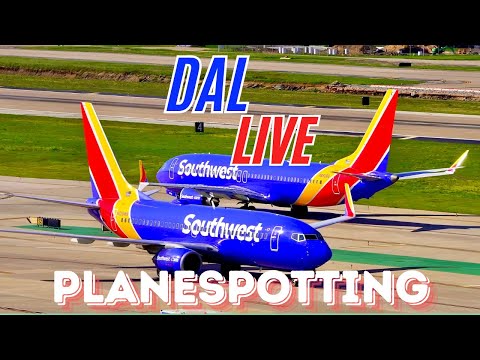 🔴✈️ LIVE Plane Spotting at DAL Airport | DALLAS LOVE FIELD I Live ATC & Arrivals Sep/2/2025