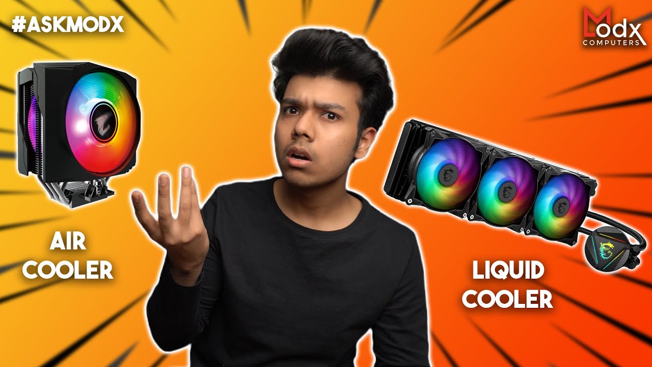AskModx Episode 30 Air Cooler Vs AIO Liquid Cooler PC Build under