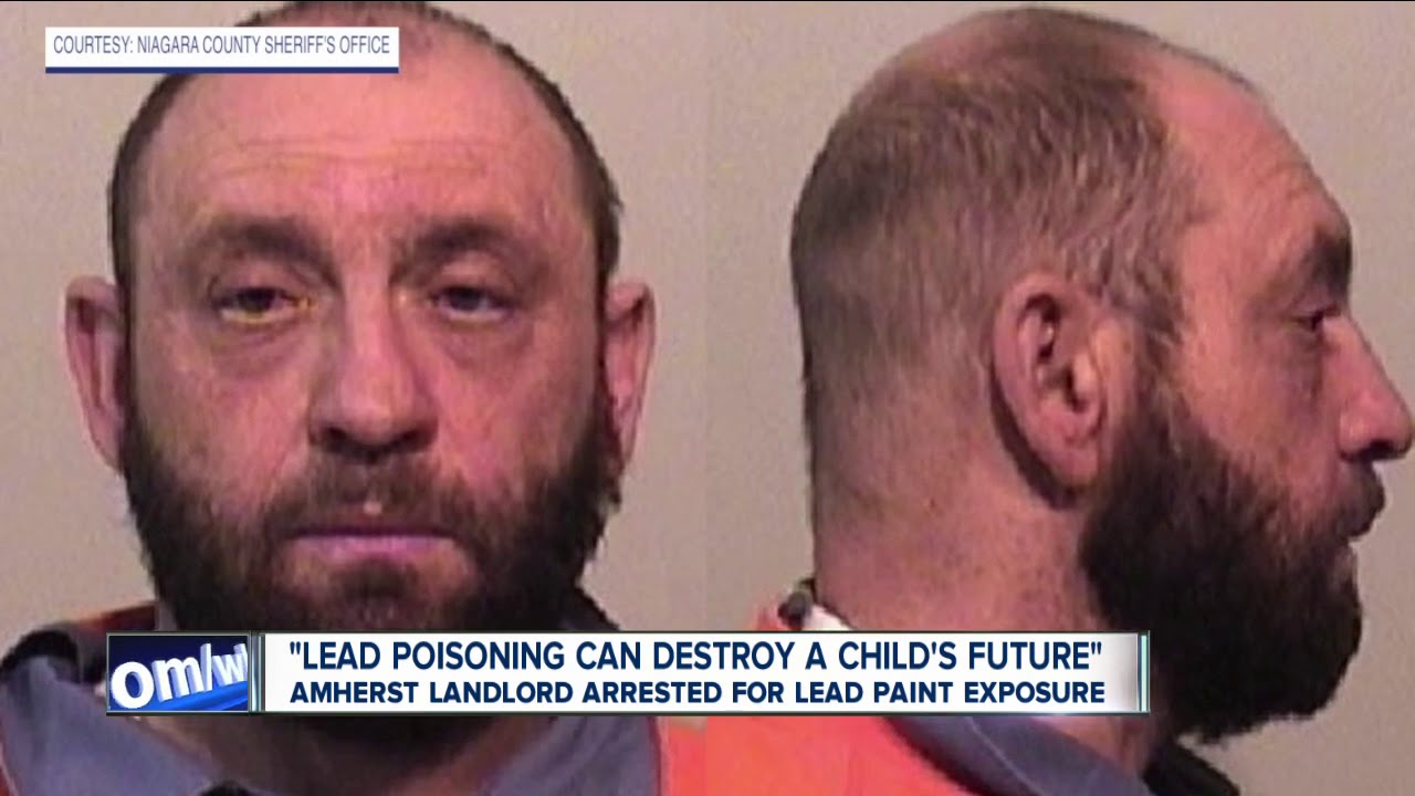 City of Buffalo landlord from Amherst arrested for lead paint exposure YouTube