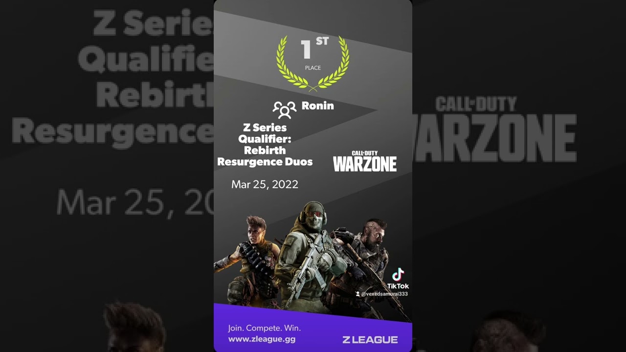 Warzone Z League Warzone Rebirth Island