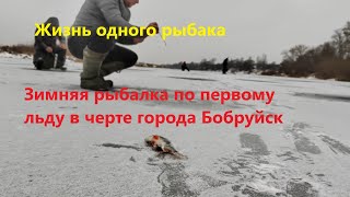 Зимняя Рыбалка в Беларуси . Открытие сезона на мормышку в городе Бобруйск.