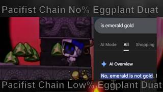 Spelunky 2 - Pacifist Chain Low% Eggplant Duat in 18:51.100 (PB)