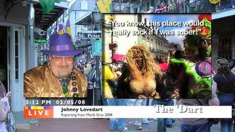 Johnny Lovedart Mardi Gras 2008 Report 04