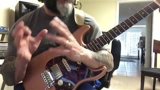 Video thumbnail of "Using Pentatonic Scales Over Major 7 Chords"