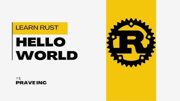 🦀 Rust Programming #1: Install & Code Your First Hello World!