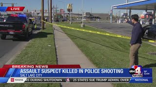 Suspect deceased after officer involved critical incident in Salt Lake City