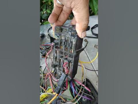 72 C10 wiring harness - YouTube