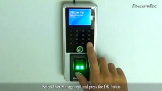 R3 - Fingerprint Enrollment