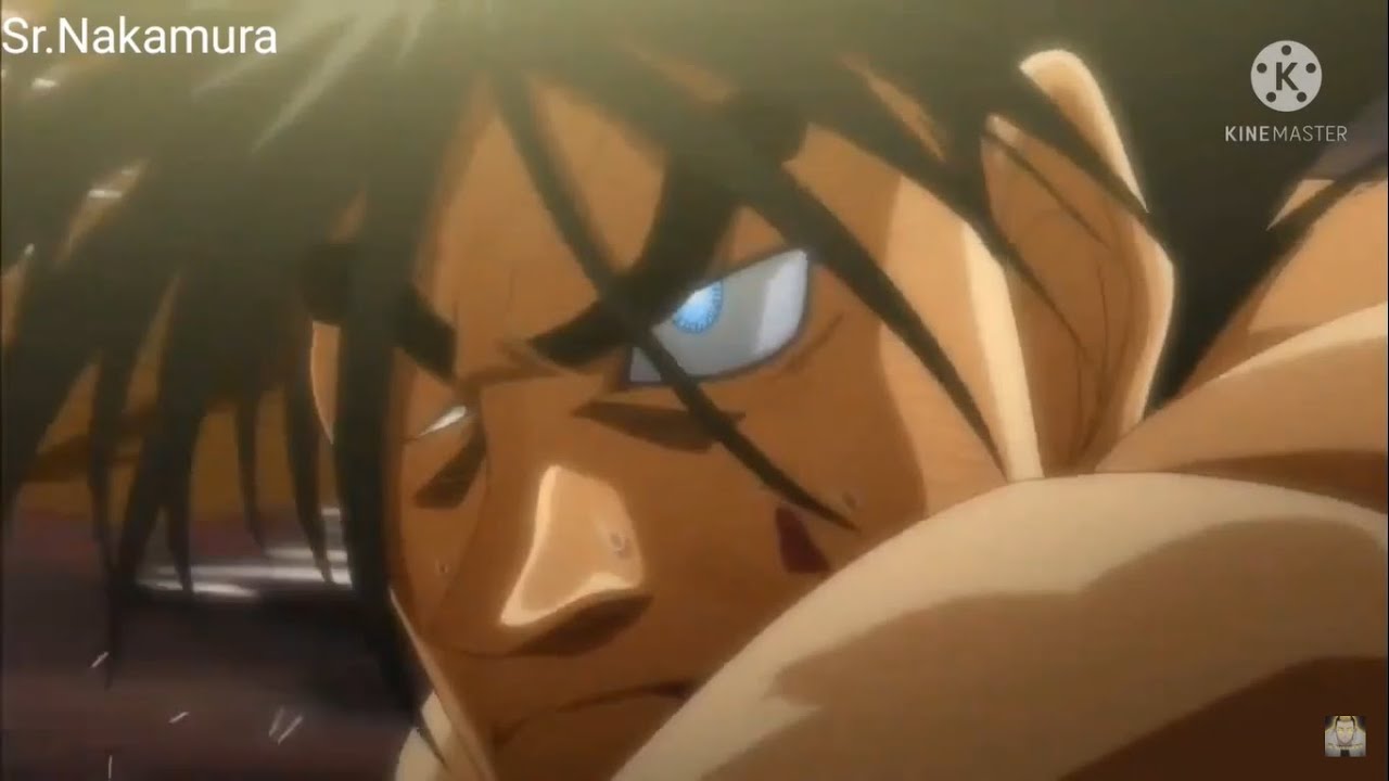 Cena de Hajime no Ippo Dublado - Kamogawa vs Anderson