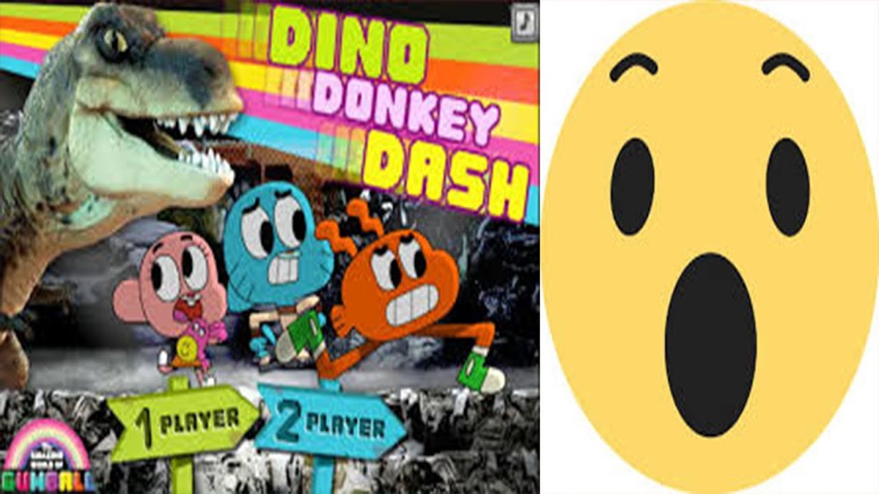 GUMBALL DİNO DONKEY DASH 5 DK BITIRMEK - YouTube.