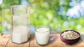 Овсяное молоко из геркулеса Детокс программа