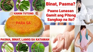 Panoorin Pitong Sangkap Lunas Sa Pasma, Binat At Lamig Sa Katawan