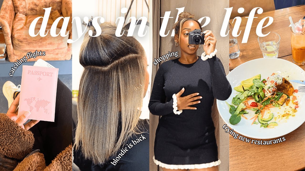 3 DAYS IN JOBURG ⭐️ new piercings, back to blonde!, shopping in sandton ...