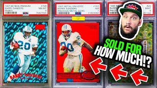 Top 15 Barry Sanders Football Cards from the 90s Recently Sold & To Buy Now 📈🔥 #sportscards  on Fire