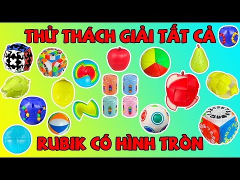Video ACC - Thử Thách Giải Tất Cả Rubik Có Hình Tròn Và Cái... - youtube