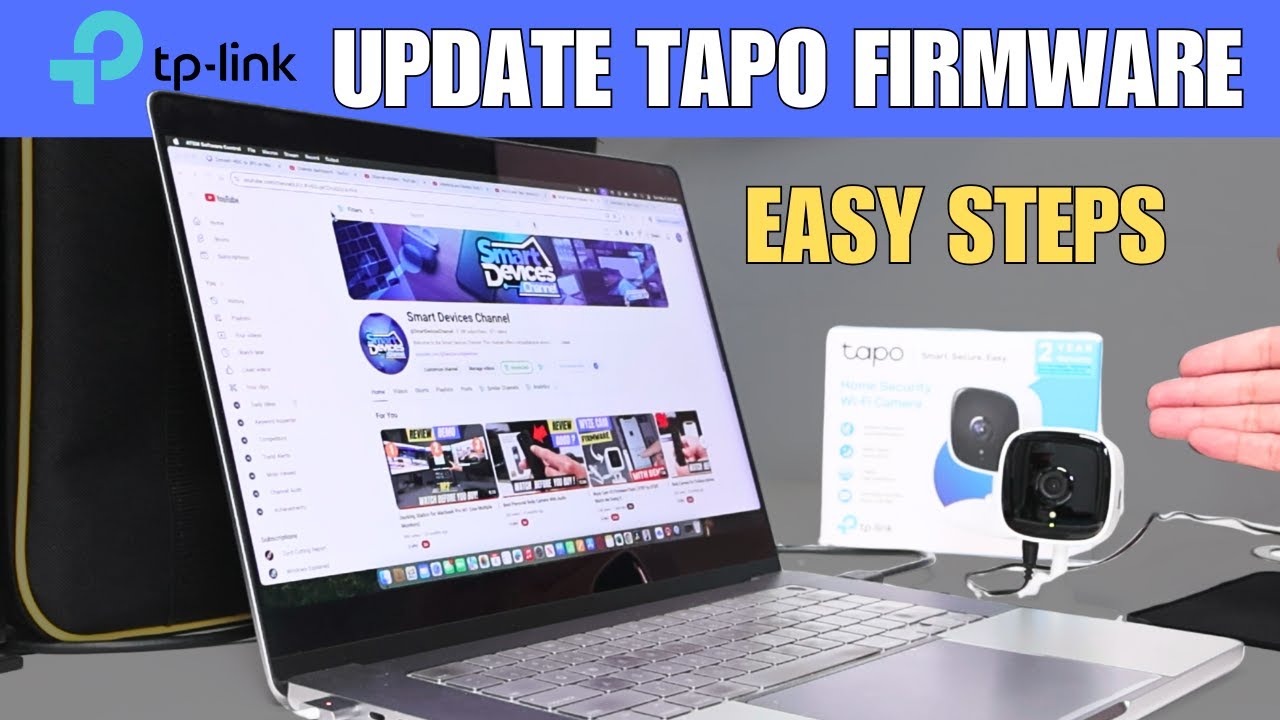 Tp Link Tapo Camera Firmware Update - QUICK AND EASY - YouTube