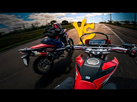 BATALHA DAS HONDA TORNADO 300 vs SAHARA 300