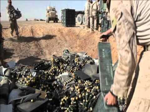 EOD detonates 25000 pounds of ammunition