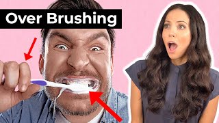 can you OVER BRUSH your teeth!?
