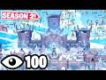 I Got 100 Players To Land At FRIGID FORTRESS In Fortnite Season 2 Update I Got 100 Players To Land At FRIGID FORTRESS In Fortnite Season 2 Update