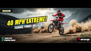 KOOZ HP115E Electric Dirt Bike Review for Kids and Teens