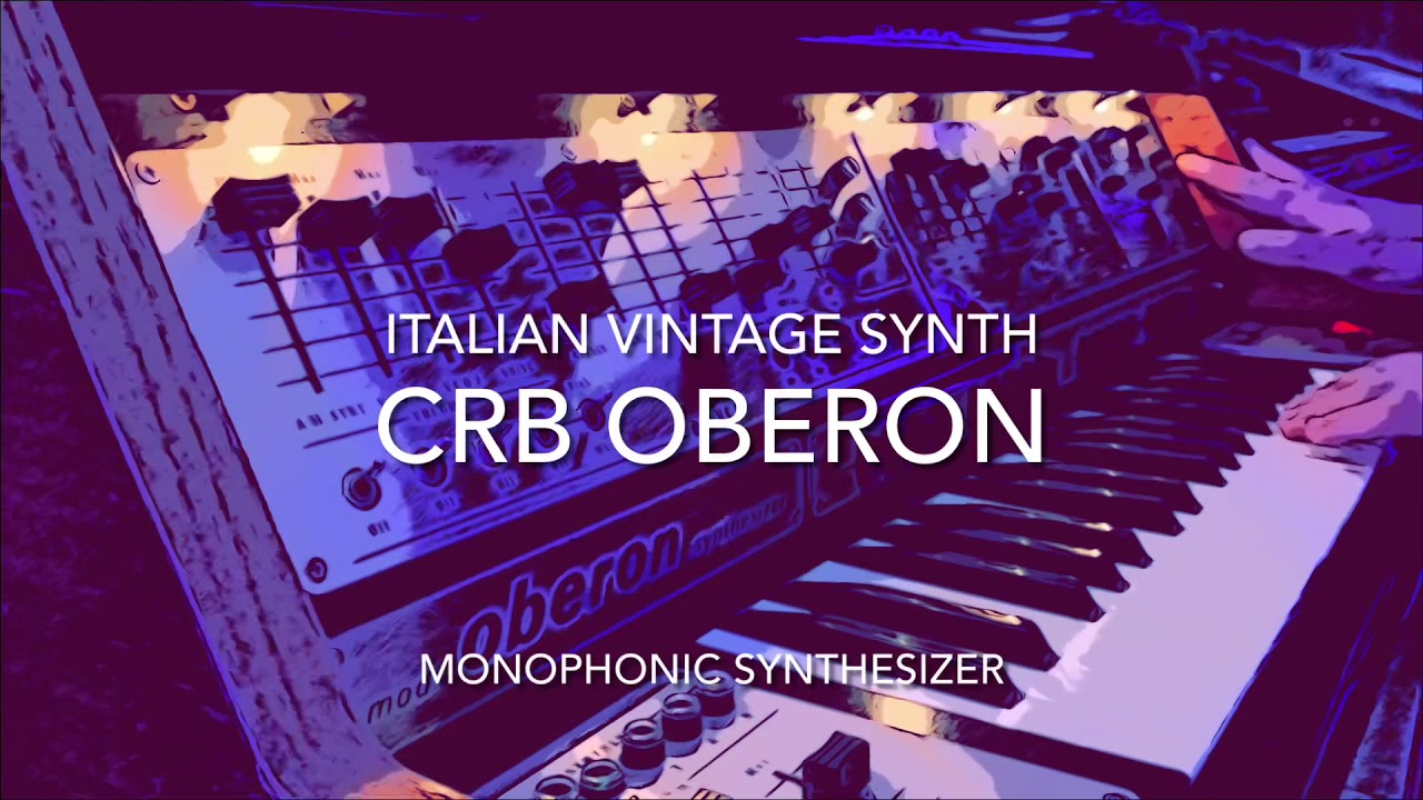 Crb Elettronica Oberon Italian Vintage Synthesizer