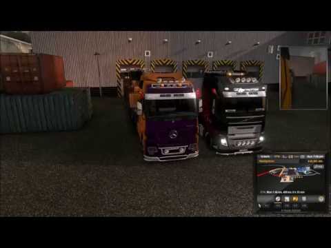 ETS 2 Multiplayer Oynuyoruz [G27] | Yollarımız Ayrıldı 