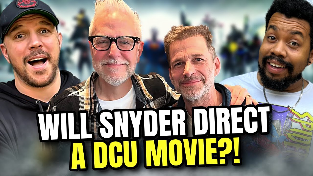 James Gunn and Zack Snyder meet. Snyder to the DCU or just a friendly ...