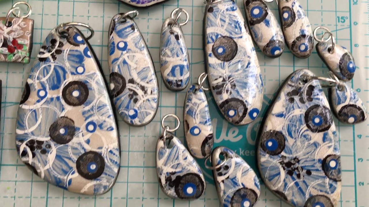 Clay, acrylic paint ️ YouTube