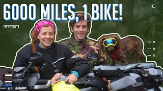 2 HUMANS, 1 CANINE, 1 MOTORCYCLE: Four-Up Coast to Coast Motorcycle Adventure (INTRO)